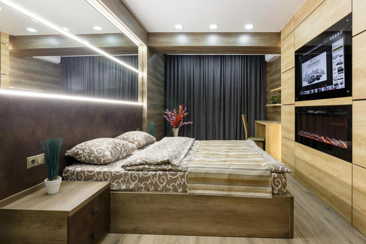 City Center. Panoramic Windows. Fireplace. 基希讷乌 外观 照片